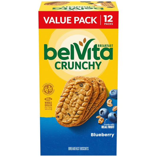 belVita Blueberry Breakfast Biscuits, Value Pack